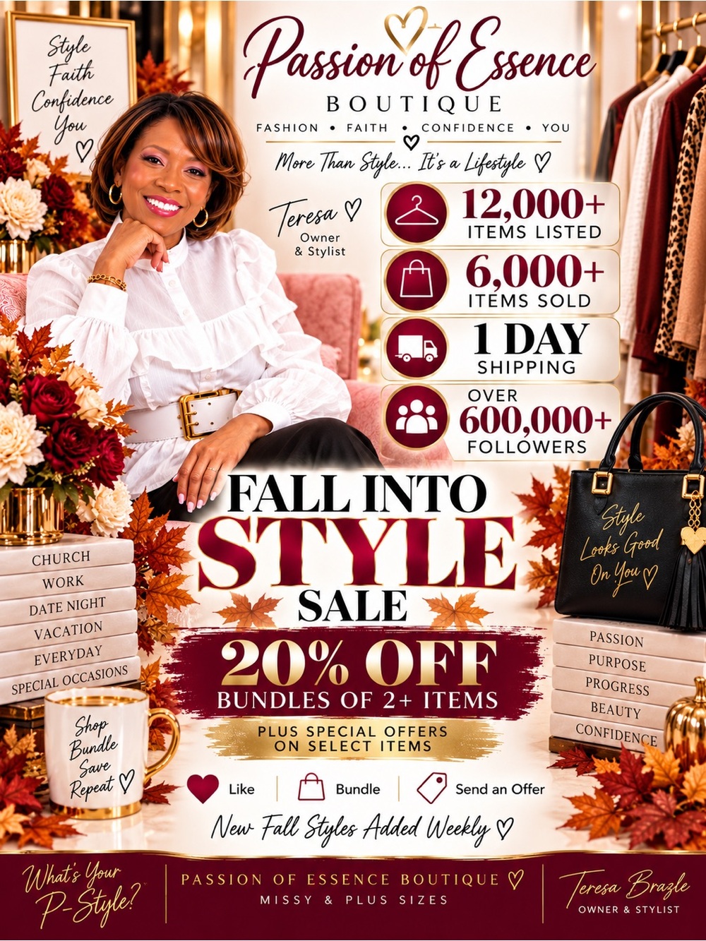 WELCOME TO PASSION OF ESSENCE BOUTIQUE 💕